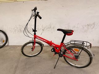 Bicicleta Plegable Roja F-Park
