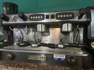 Cafetera Industrial Expobar + Molinillo