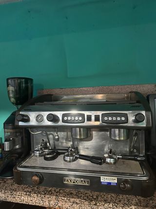 Cafetera Industrial Expobar + Molinillo