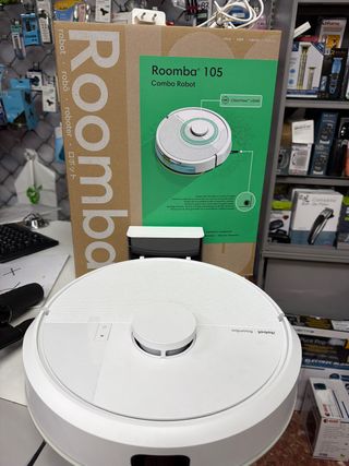 Robot Aspirador y Friegasuelos Roomba 105 Combo