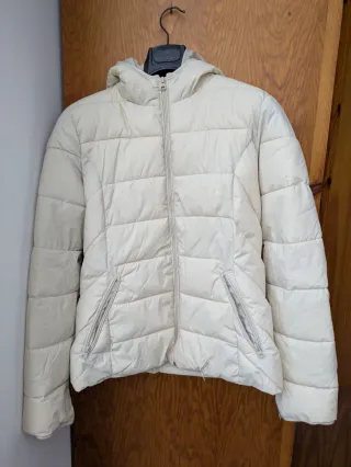 Plumífero Lefties beige talla XS