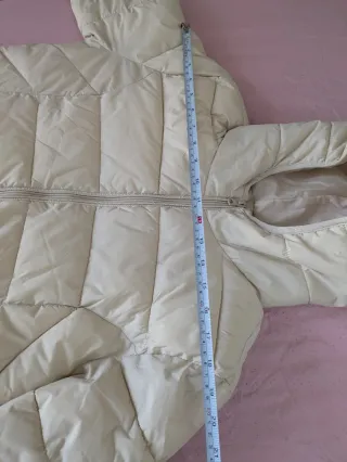 Plumífero Lefties beige talla XS