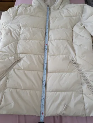 Plumífero Lefties beige talla XS