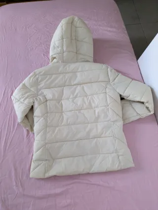 Plumífero Lefties beige talla XS