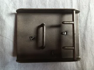 Cinturone in cuoio nero cm.110 con fibbia