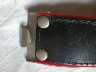 Cinturone in cuoio nero cm.110 con fibbia