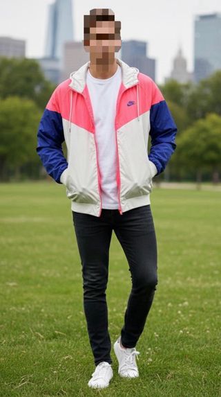 Chaqueta Vintage Nike Windrunner. Talla XL