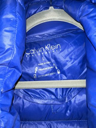 plumas Calvin Klein tallas L a XXL