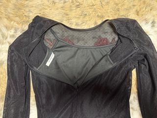 Vestido nuevo de tul negro