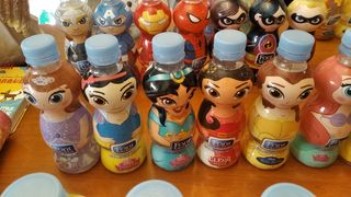 38 Botellas Font Vella Infantiles Colección