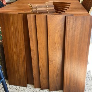 6 ripiani System CADO in teak danese