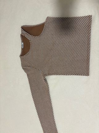 Top Noon manga larga estampado S