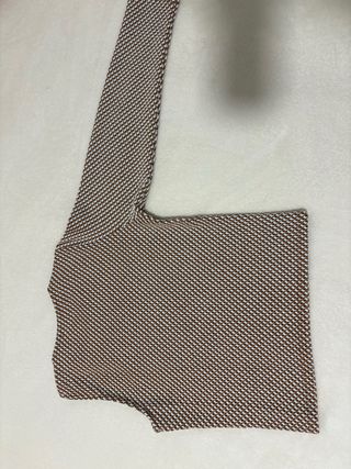 Top Noon manga larga estampado S