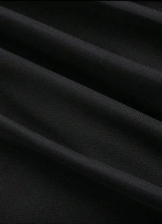 Vestido fiesta asimétrico negro y rojo