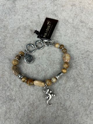 Pulsera baño de plata