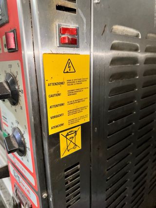 Horno de pizza eléctrico Zanolli