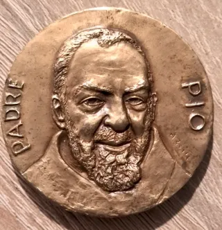Medaglia Padre Pio XXXV Anniversario