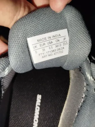 Zapatillas Salomon Senderismo Talla 38 Nuevas