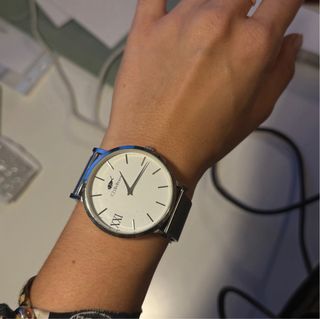 Reloj C21BeBrave Plata y Blanco