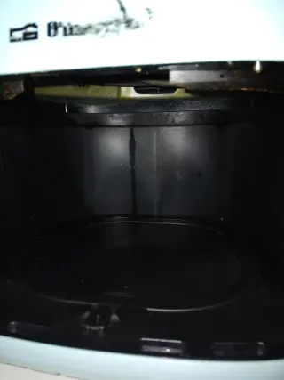 Freidora de aire azul