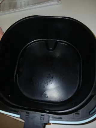 Freidora de aire azul