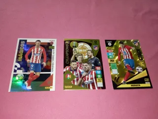 Lote 3 cromos Atlético de Madrid