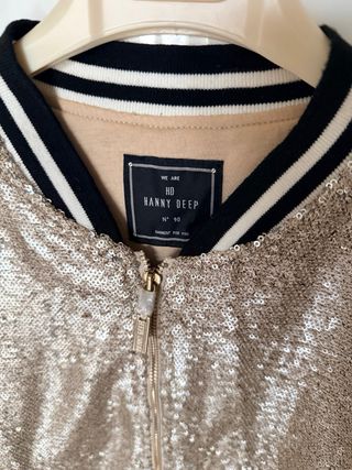 Giubbino paillettes BANNY DEEP tg S