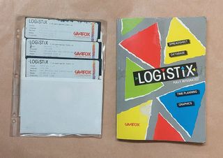 Manuale + programma Logistix 1986