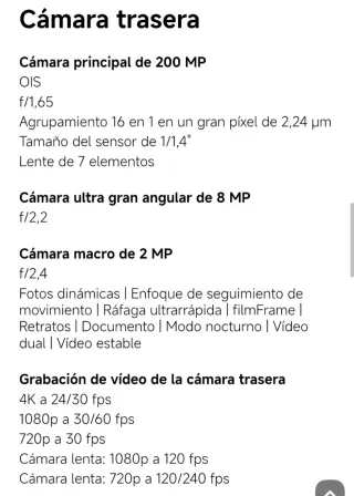 Xiaomi Redmi Note 14 Pro+ 12GB/512GB Nuevo