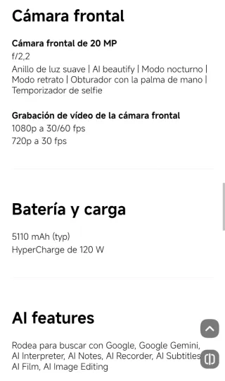 Xiaomi Redmi Note 14 Pro+ 12GB/512GB Nuevo