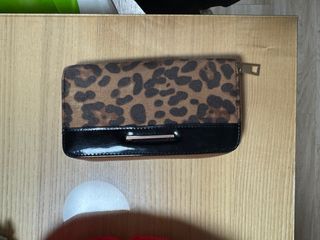 Cartera pequeña mujer leopardo