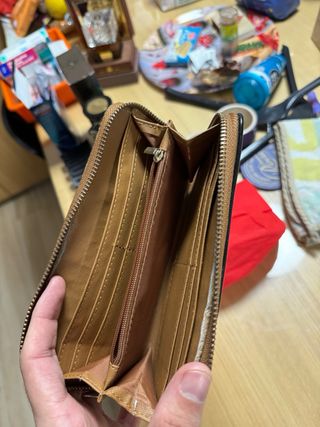 Cartera pequeña mujer leopardo