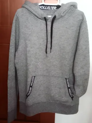 Sudadera Hollister Gris