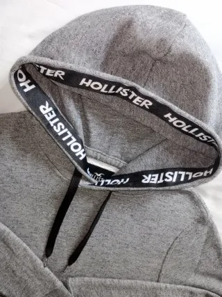 Sudadera Hollister Gris