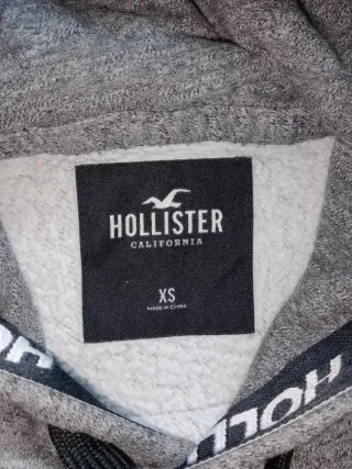 Sudadera Hollister Gris