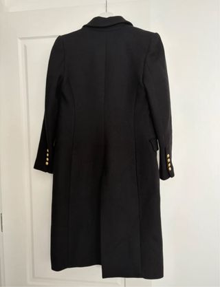 Abrigo Lana Zara Manteco Talla S