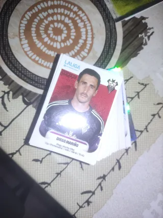 Cambio cromos de segunda división.