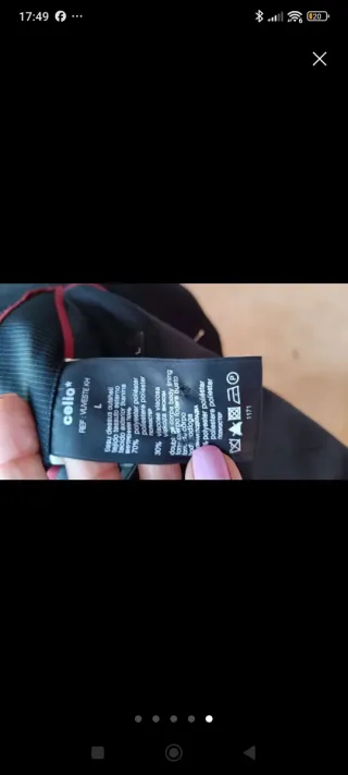 Chaqueta de traje hombre negra