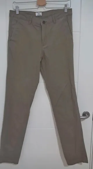 Pantalón Chino JACK&JONES Beige Hombre
