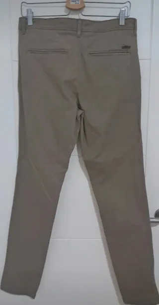 Pantalón Chino JACK&JONES Beige Hombre