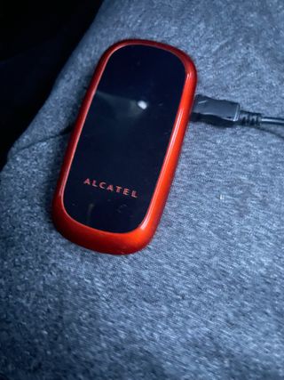 Alcatel Móvil Rojo Negro Sin Estrenar