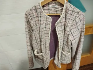 Chaqueta cuadros mujer Talla 50