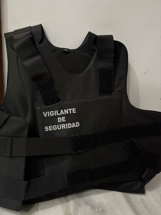 Chaleco Vigilante De Seguridad Talla L