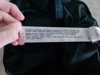 Vestido fiesta aterciopelado Zara Talla S