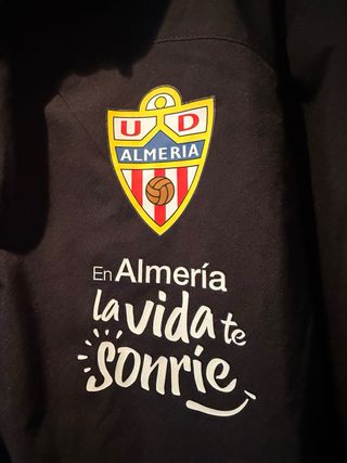 Chubasquero Castore UD Almería Negro