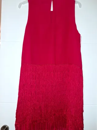 Vestido Mango de flecos