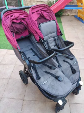 Carrito Gemelar Baby Monsters