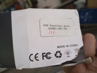 Combo ESC + Motor 1/8 Buggy