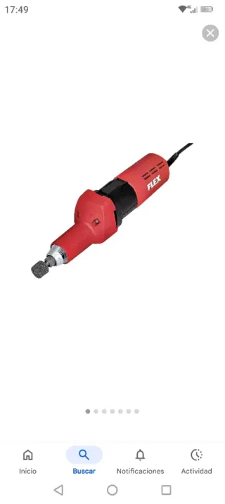 Amoladora Recta Flex 710W Electrónica