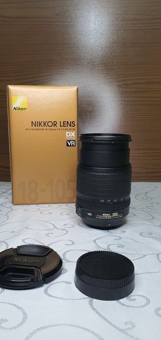 Objetivo Nikon AF-S DX 18-105mm VR